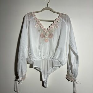Intimately Free People Small Bodysuit blouse